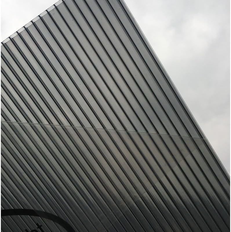Carport autoportant - aluminium/polycarbonate - 17,28m² - anti-UV, gris, gouttières