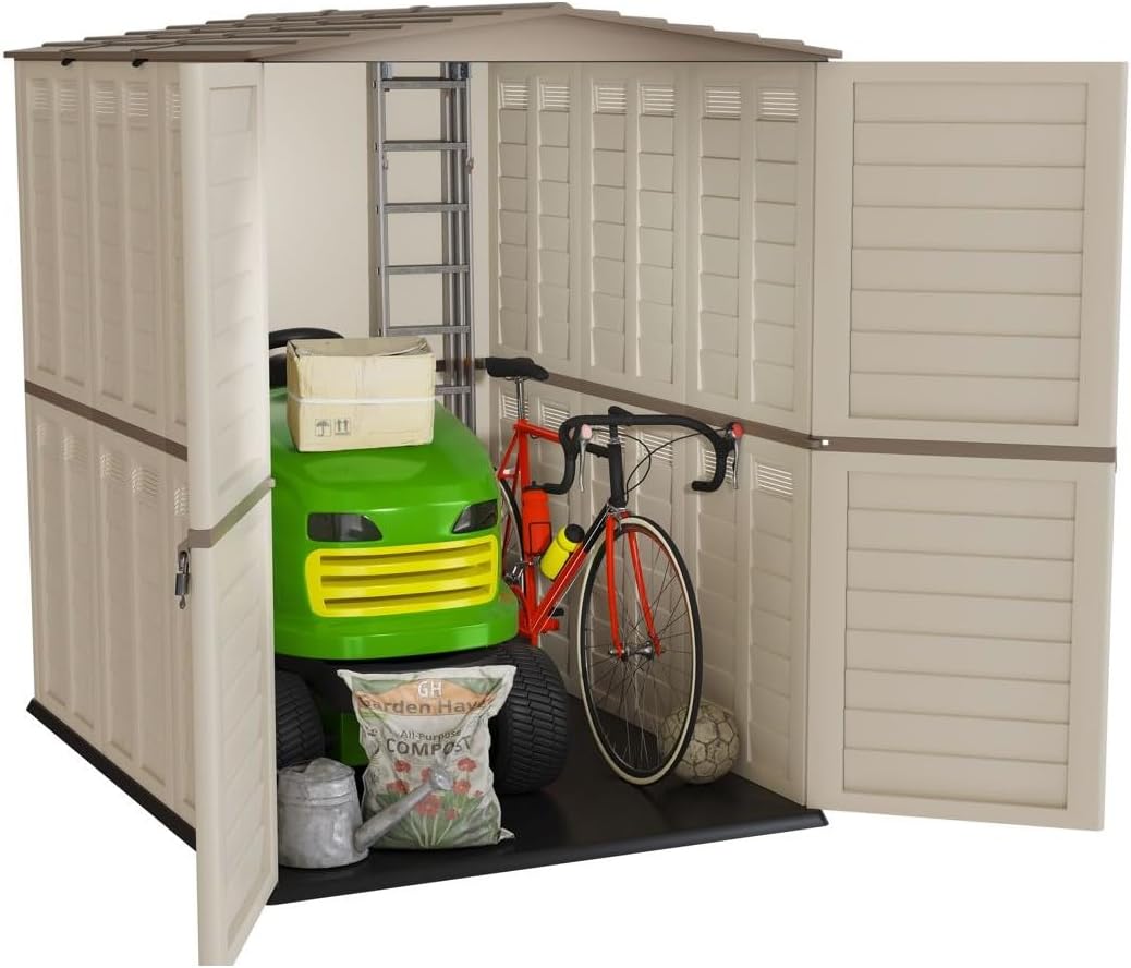jardinite - Abri de Jardin XL 3,14m², double paroi, anti-UV, 5500L