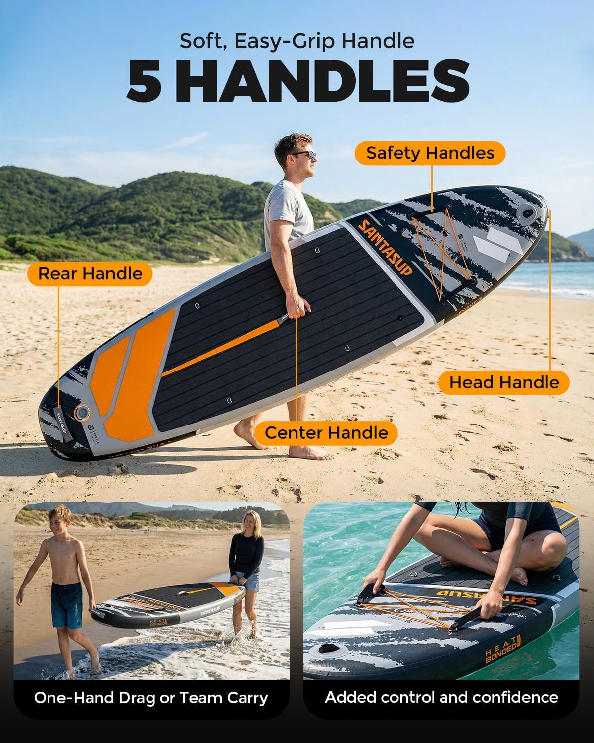 Stand Up Paddle Gonflable - Série Accessoires - 10'6