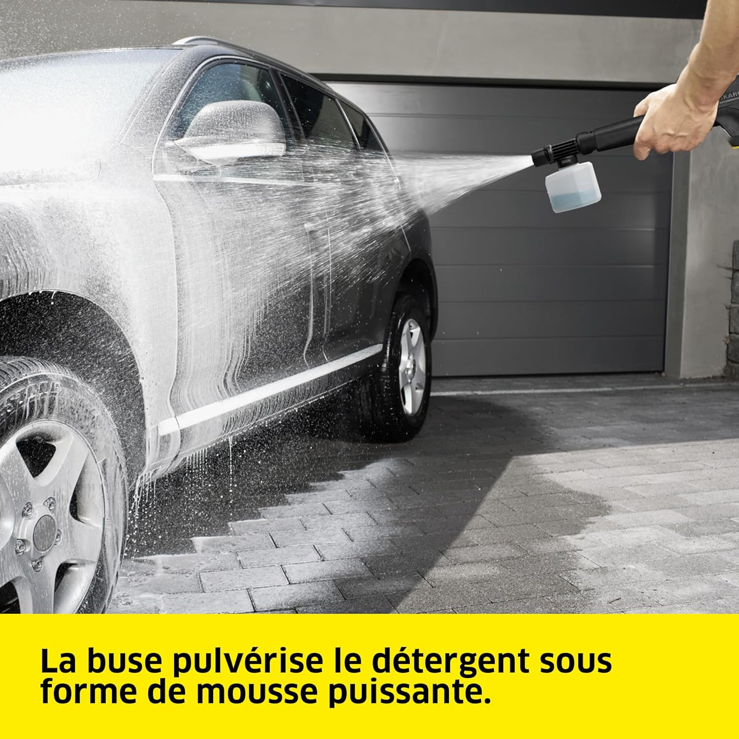 jardinite - Nettoyeur Haute Pression K 5 Classic Car & Home - 145 bar, 500L/h, 40m²/h, Filtre à Eau, Poids 5.6kg, Pistolet