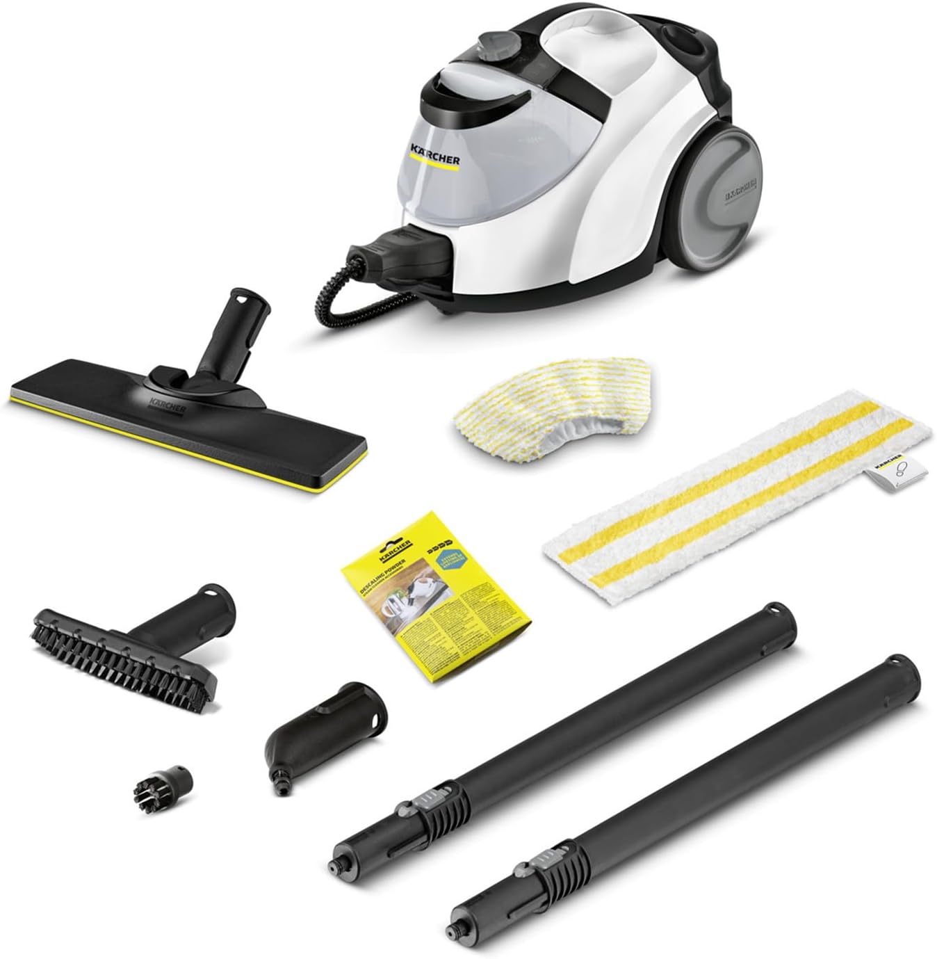 jardinite - SC 5 EasyFix Iron Plug - 0,5+1,5 L - Vapeur 4,2 bar, 150 m²