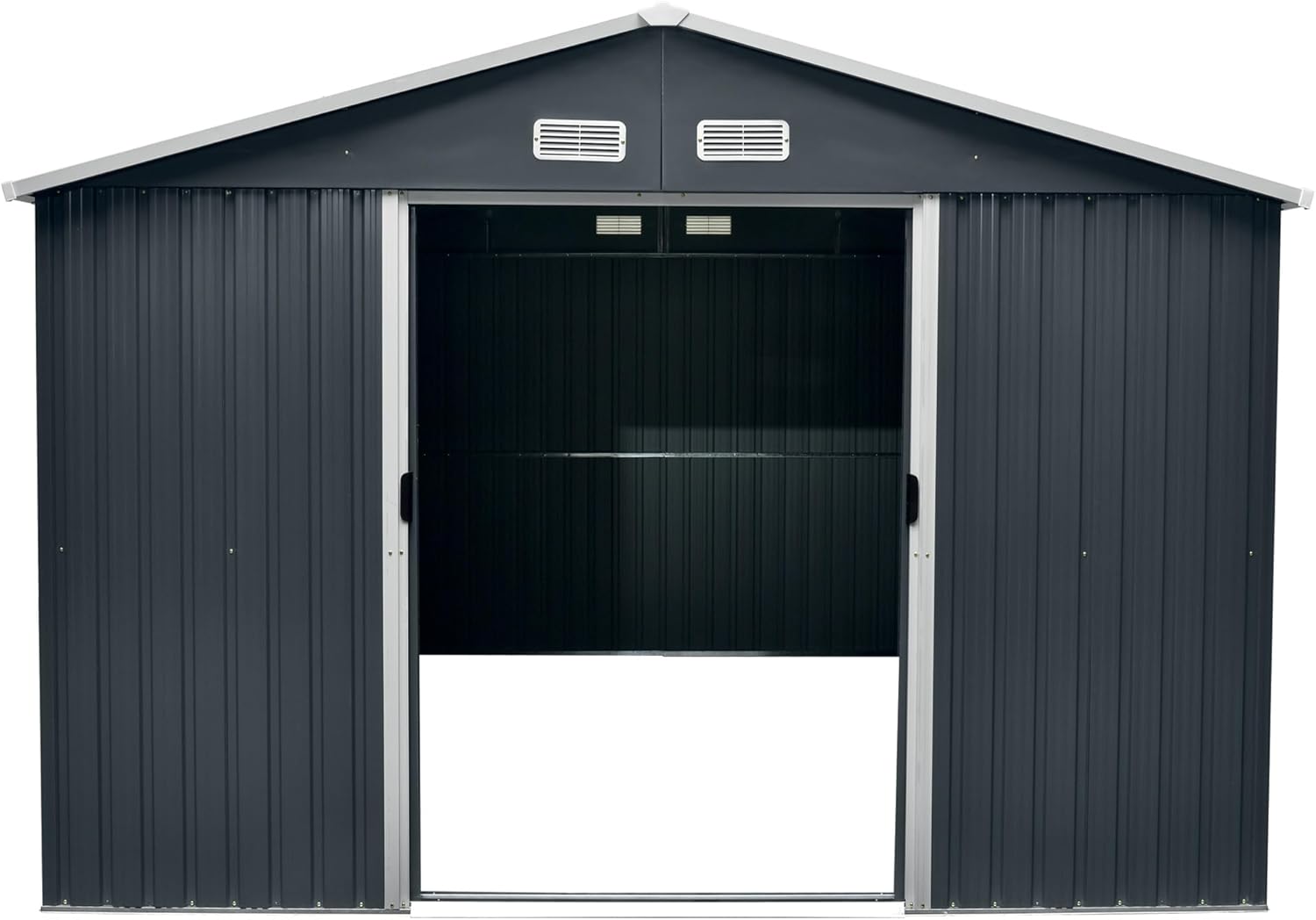 abri Jardin métal 11.8m² 3.67x3.22H2.17m