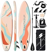 jardinite Tableau Gonflable Stand Up Paddle avec Accessoires Sup, Pont EVA antidérapant, Tableau L...