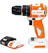 RURIS Perceuse Visseuse à Percussion Sans Fil RMX1360 60 Nm, Moteur Sans Balais, 2 Vitesses, Mand...