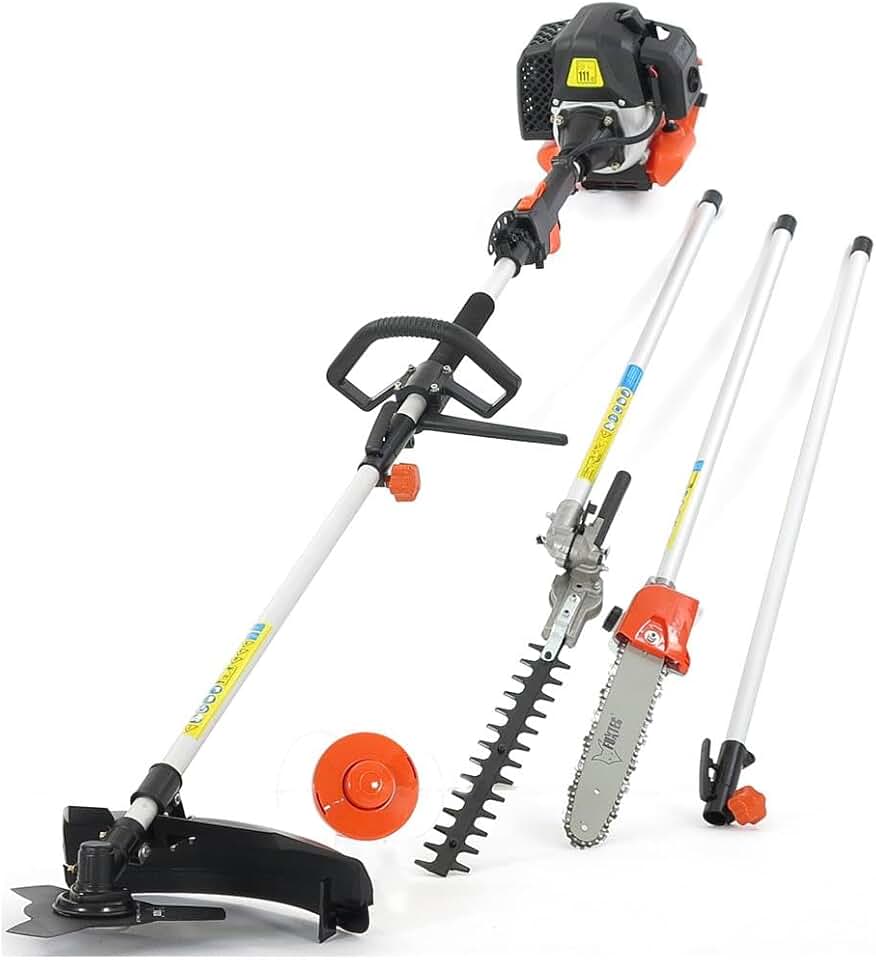 jardinite - débroussailleuse 52cm³ 3CV, multifonction thermique, rallonge 1m, FX-MT152E