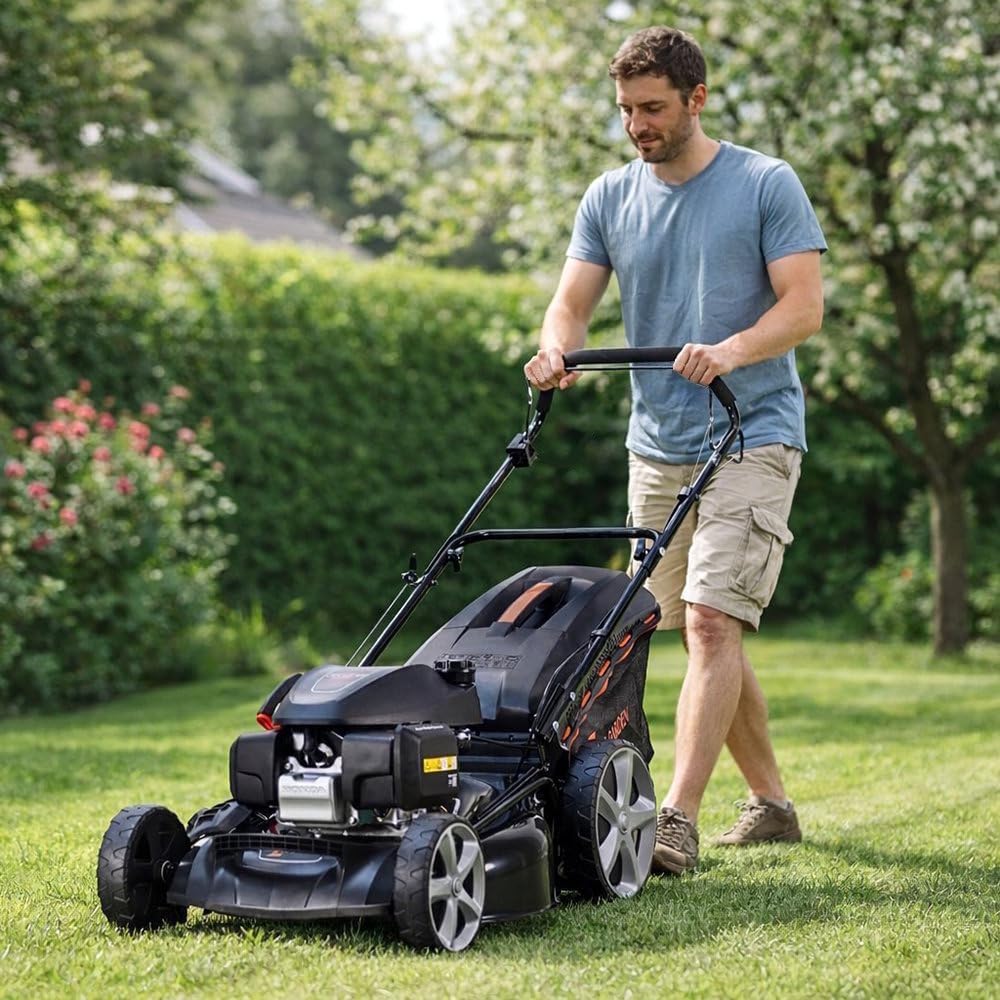 jardinite - tondeuse tractée - 170 cm³ - moteur GCV 170
