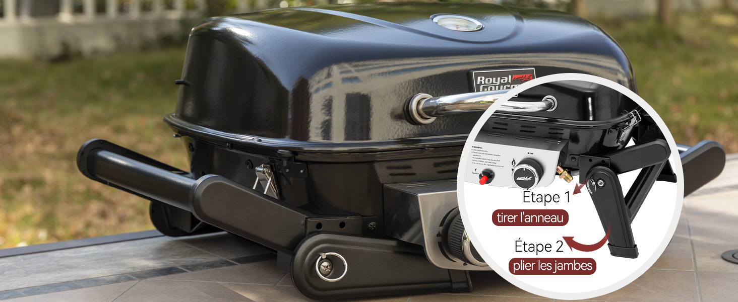 barbecue gaz portable