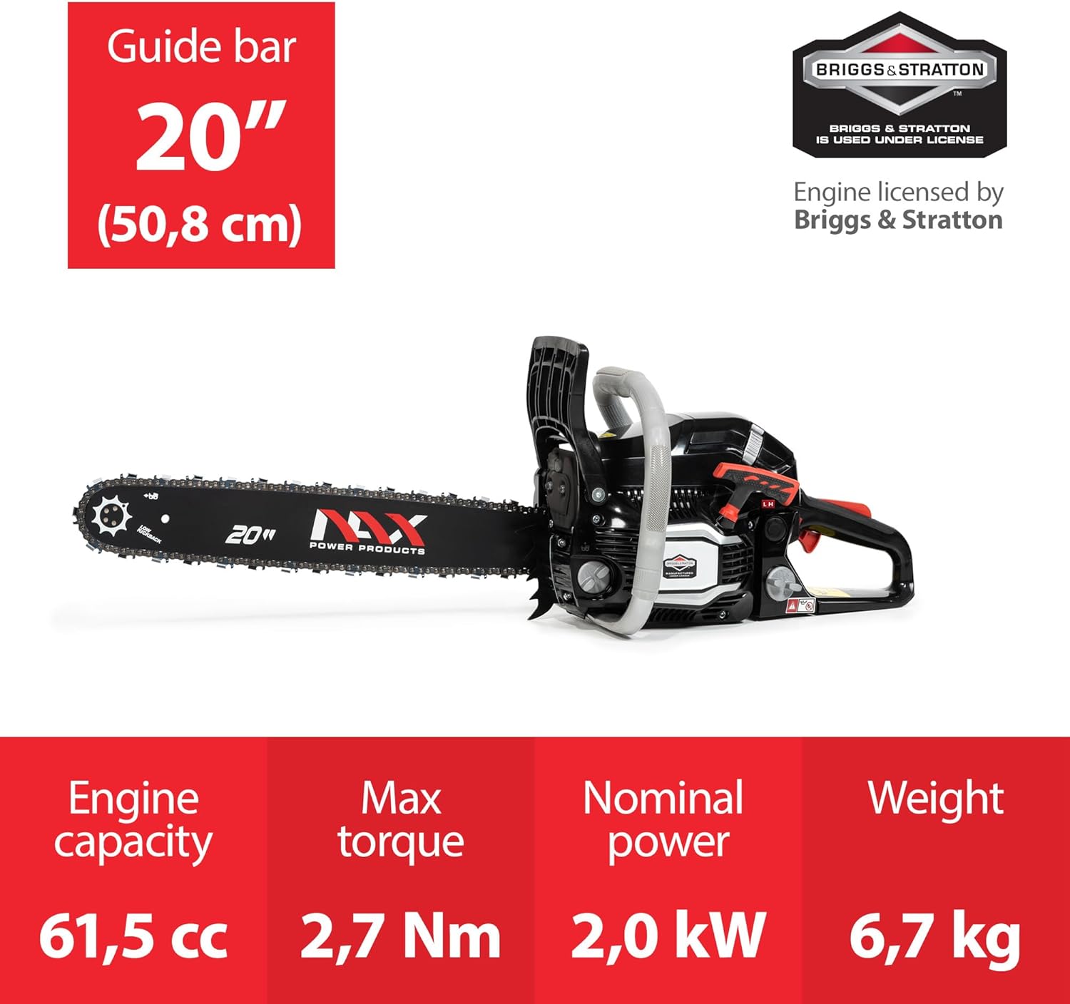 NAX Power Products - 500C - 61,5 cm3 2 kW 20