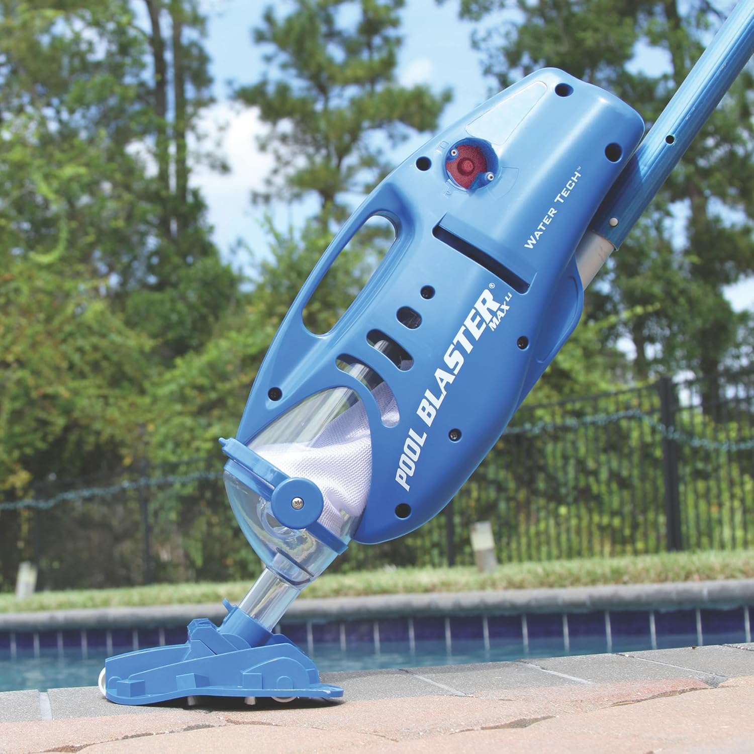 Water Tech jardinite Max Li Aspirateur de piscine, aspirateur de piscine sans fil avec moteur P30, aspirateur à main pour piscine et spa