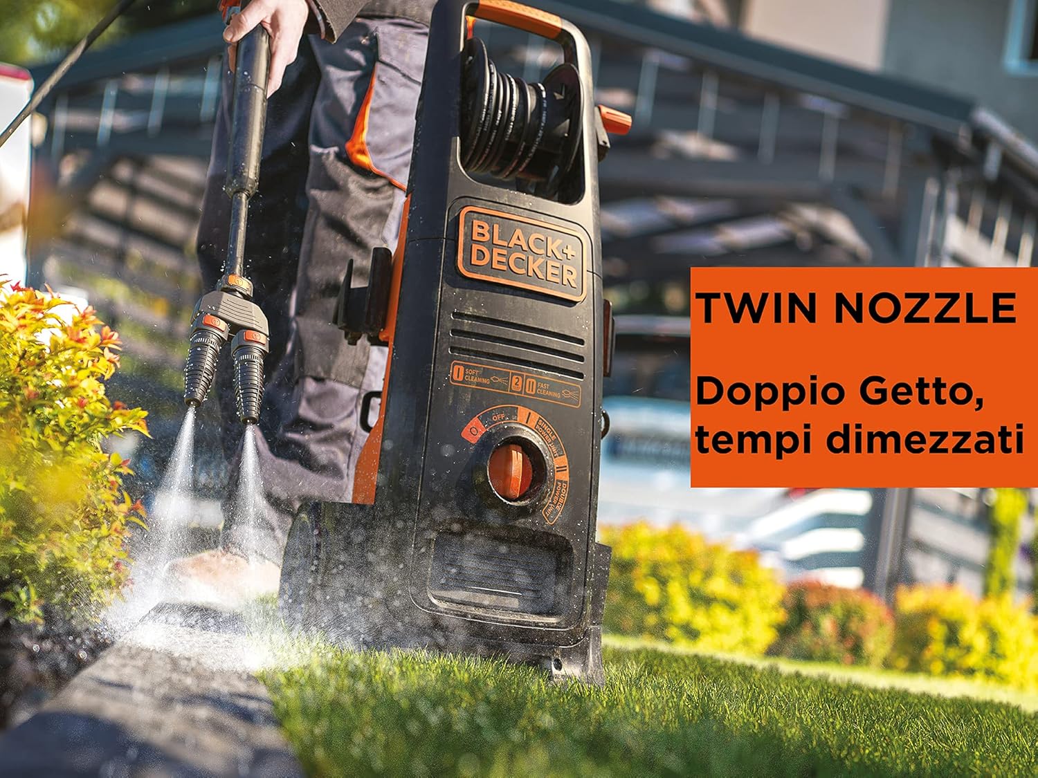 jardinite - nettoyeur Dualtech, 2500W, 150 Bar, 810L/h - BXPW2500DTS