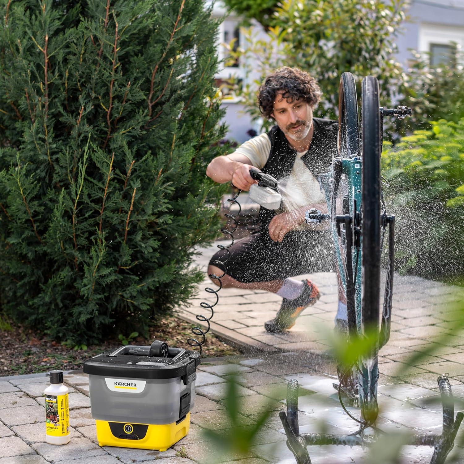 jardinite - OC 4 kit vélo - 3,1 kg - 8L, 2L/min, batterie Li-ion