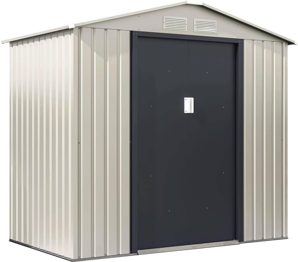 jardinite - Nebraska - abri métal 4,07 m² - double porte