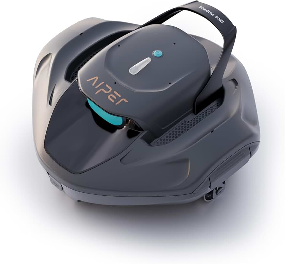jardinite - Seagull 800B - 80 m² - 90 min autonomie, auto-parking, LED, forte aspiration