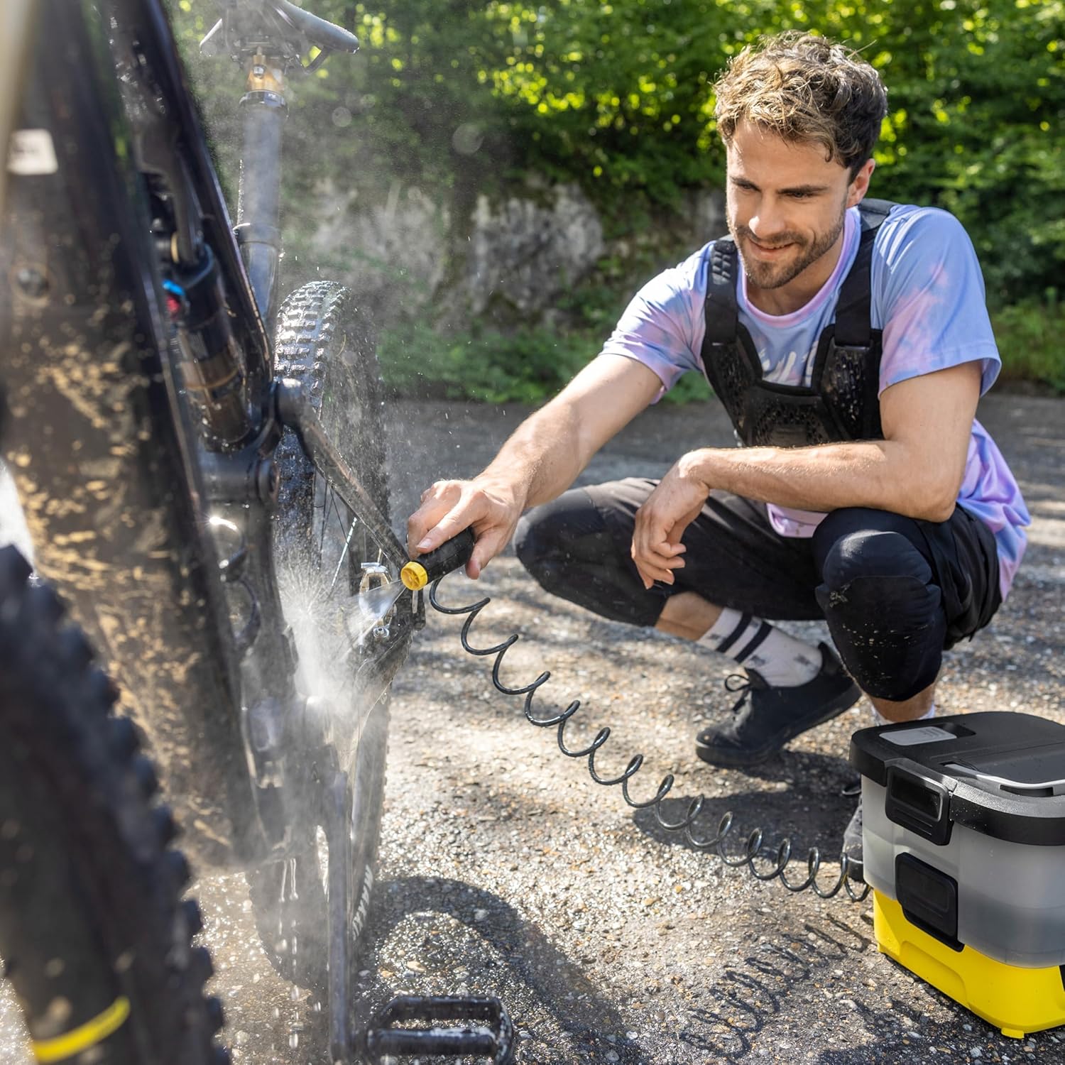 jardinite - Nettoyeur Mobile OC 4 - 3,1 kg, 8L, batterie Li-Ion, 2L/min