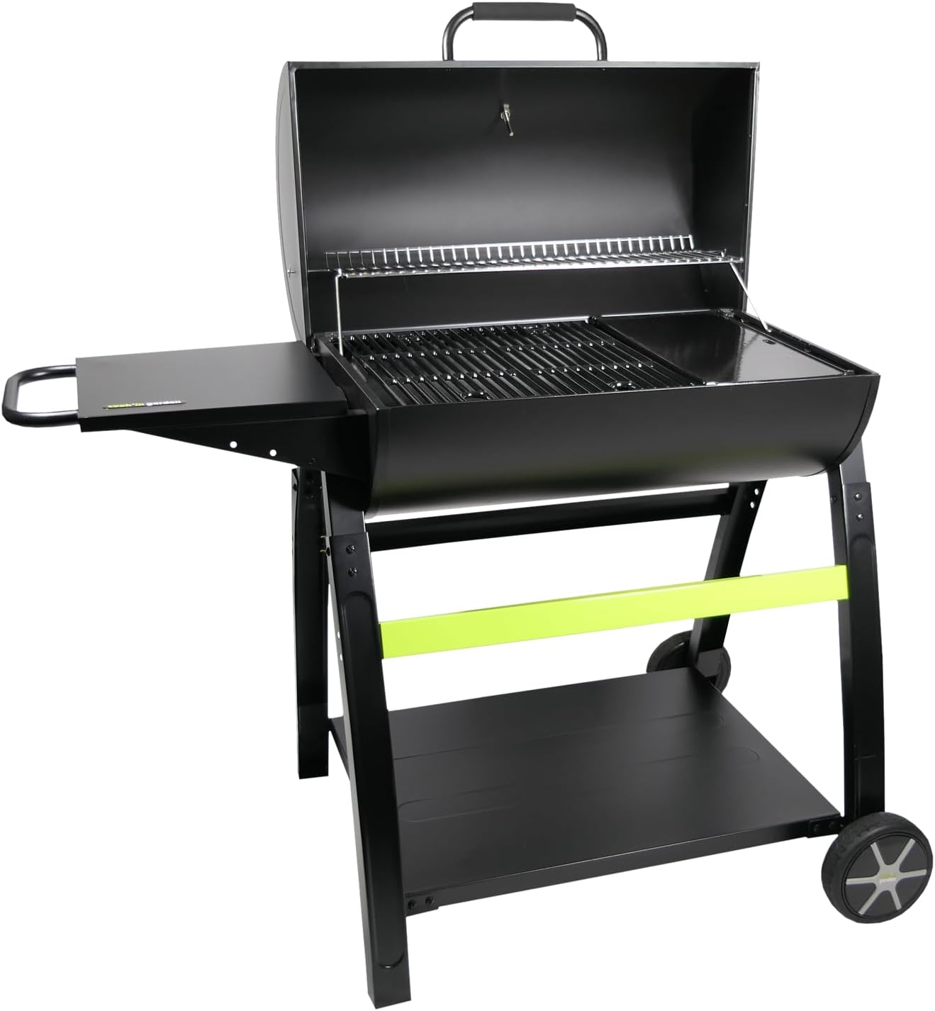 Cook’in Garden - Tonino 70 - BBQ XXL fonte émaillée, couvercle thermomètre
