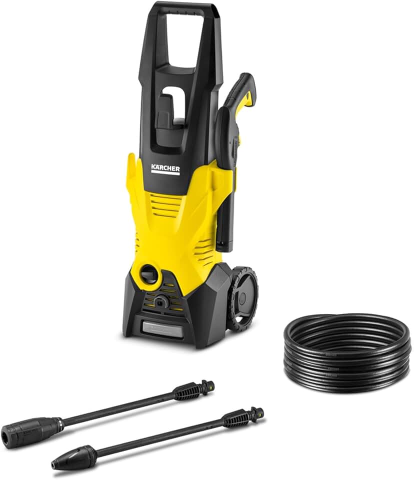 jardinite - K 3 - 25 m²/h, 120 bars, débit 380 l/h - pistolet & accessoires