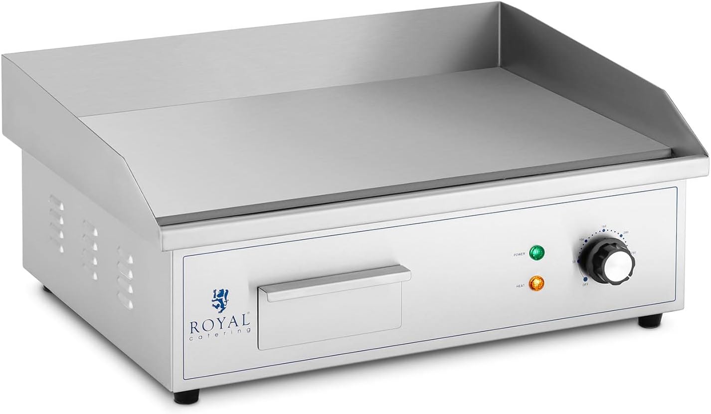 jardinite - plancha électrique pro 530x350 mm 3000W RCPG42-S
