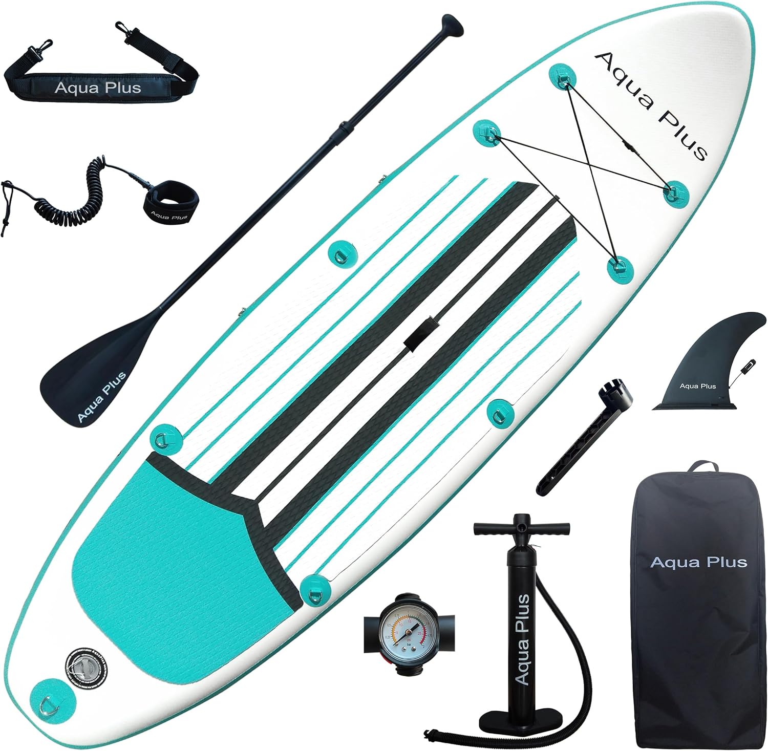 jardinite - SUP Gonflable 15cm - planche à pagaie, set complet