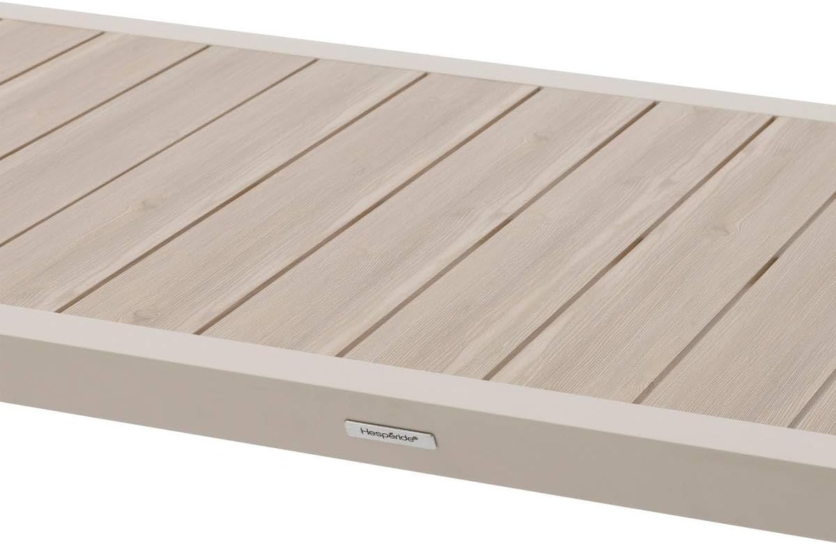 jardinite - Evasion 6 places - aluminium effet bois lin et argile