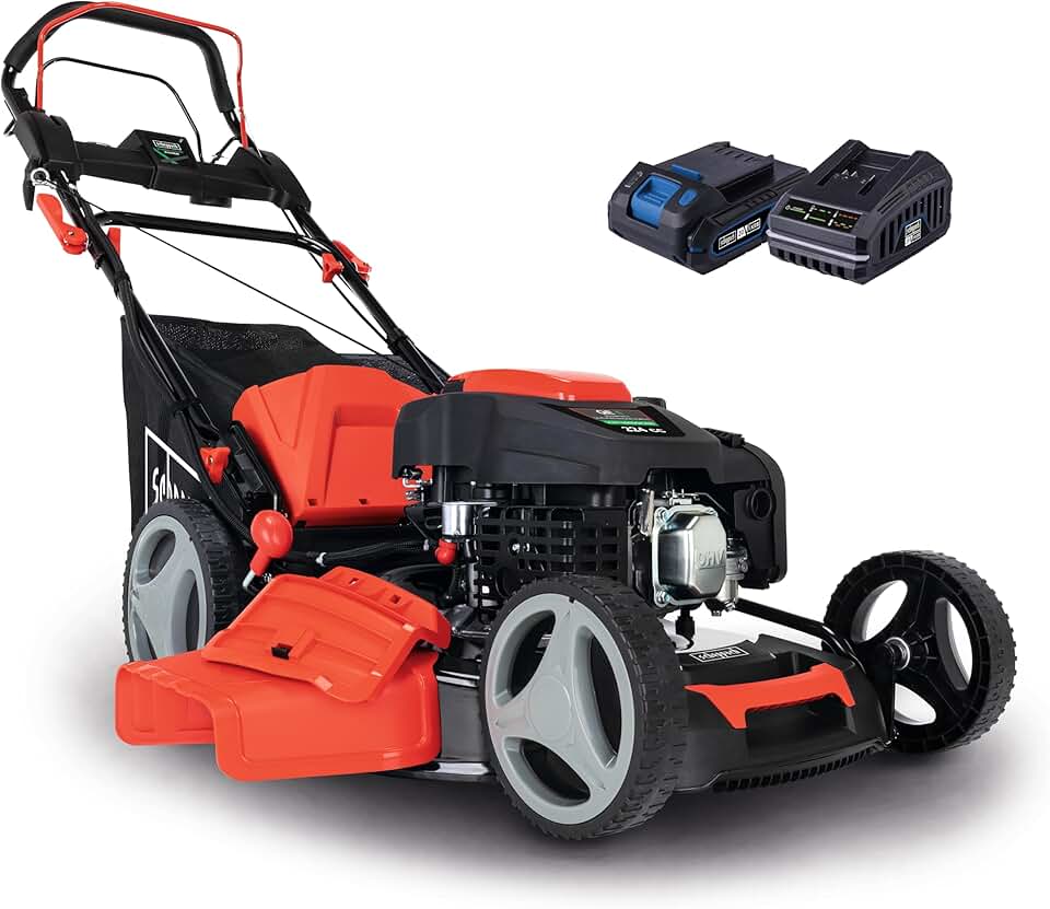 jardinite - Tondeuse hybride 53 cm, 4400 W, 65 L, démarrage électrique - MS225-53E