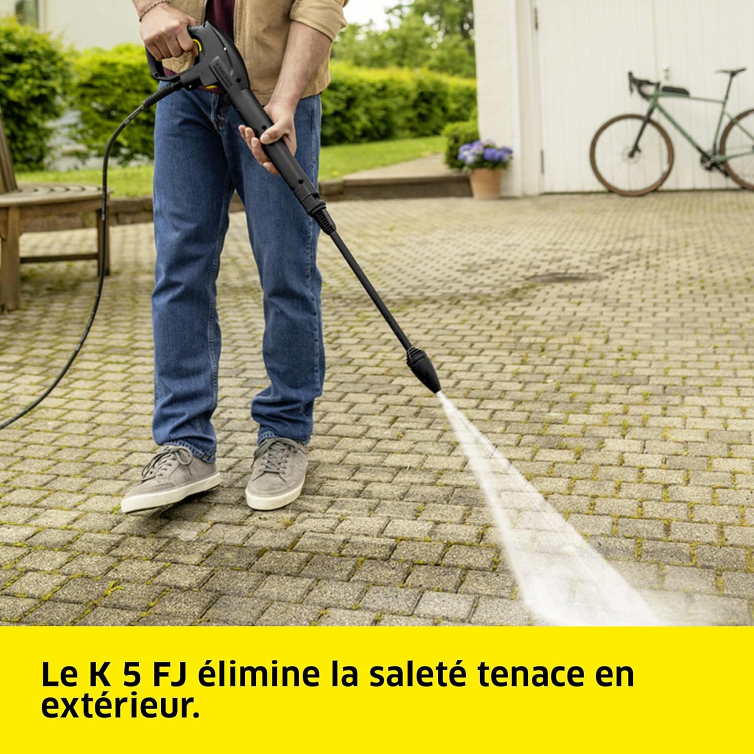 jardinite - K 5 - 145 bar, 500 l/h, 40 m²/h, 6.3kg, rotabuse, FJ