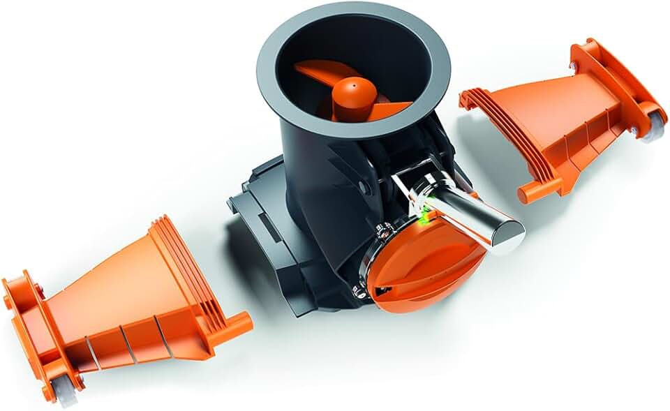 Aspirateur électrique rechargeable de piscine - compact et puissant - EV104CBX