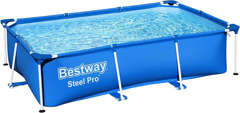 jardinite 56403 Piscine Hors Sol Steel Pro 259 X 170 X 61 cm