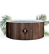 jardinite Helsinki Spa Gonflable | 180 cm de diamètre | 1100 litres | Moteur 2240 W | Jusqu'à 6 Pe...