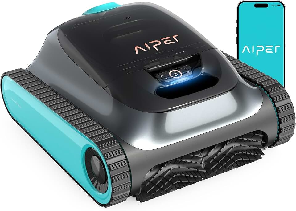 (2026 Upgrade) jardinite Scuba S1 Robot Piscine Nettoyage Sol, Parois & Ligne d’Eau, Autonomie de 270 Min, Filtration Ultra-Fine, Navigation Intelligente, Application & Mises à Jour OTA, Bleu