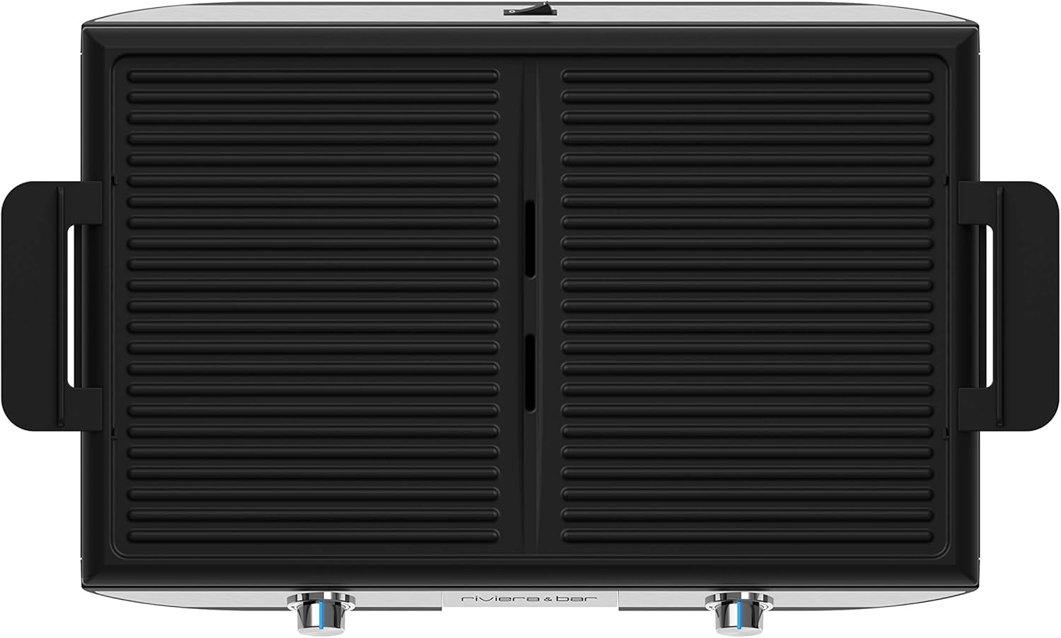 Riviera&Bar - combiné plancha/gril - 53,5x33 cm - fonte, plaques antiadhésives, réversible, lave-vaisselle, 2300W