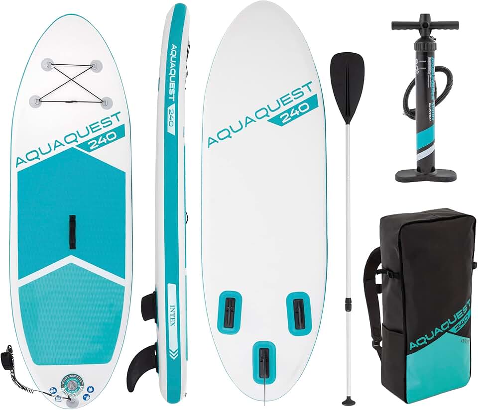 jardinite - Aqua Quest 240 - 240 cm - kayak gonflable, 2 places, 68241NP