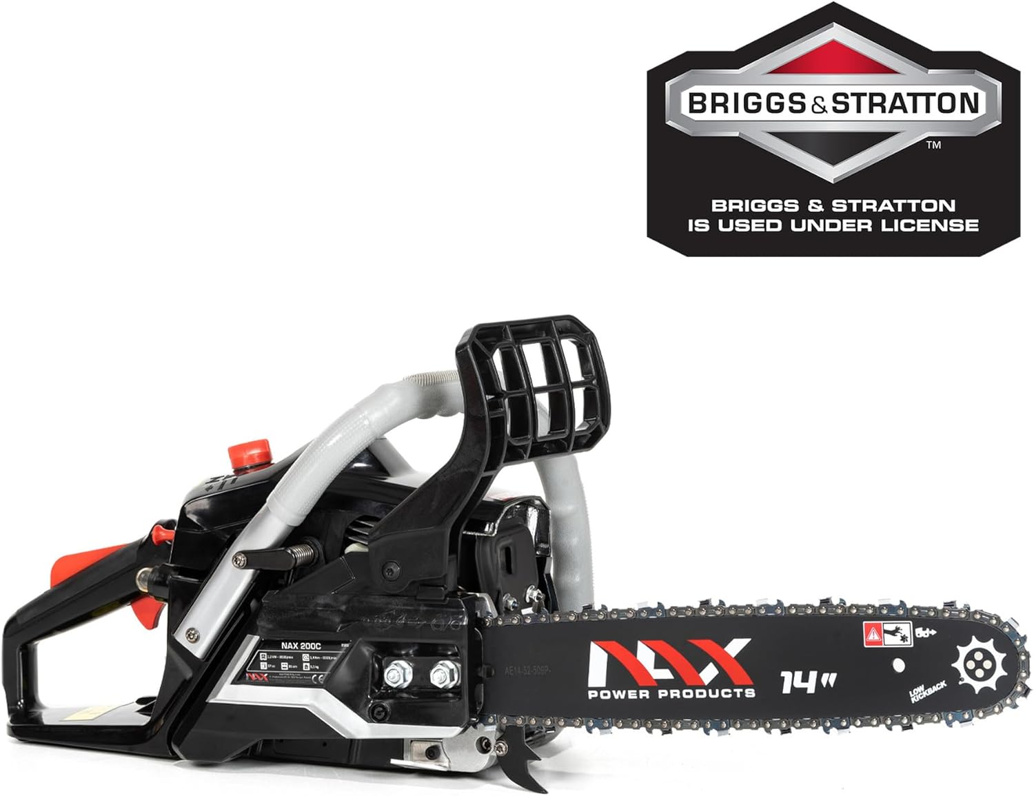 NAX POWER PRODUCTS - tronçonneuse 37 cm3, 1,2 kW, guide 35 cm, 200C