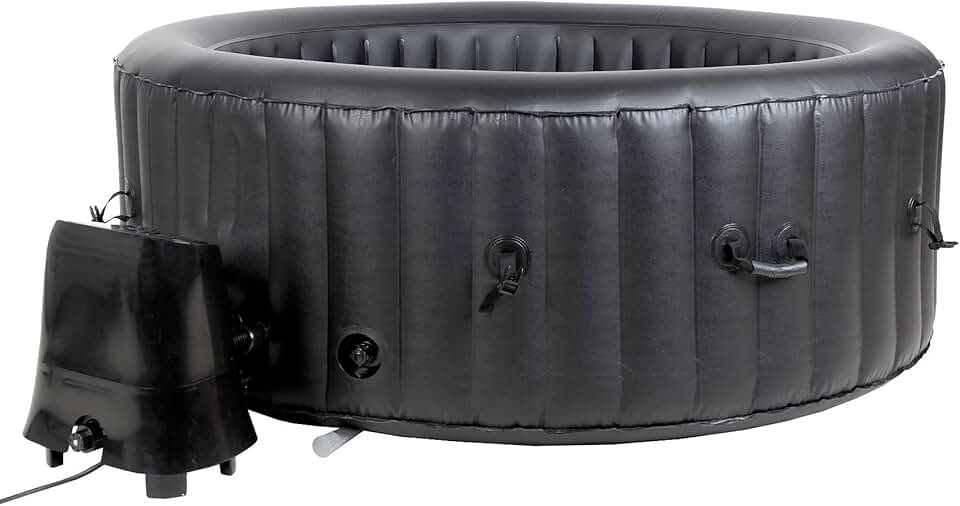 Spa Nouveau Spa Gonflable Portable pour 4 Personnes Noir New_BENEOSPA_4P_Black_Black