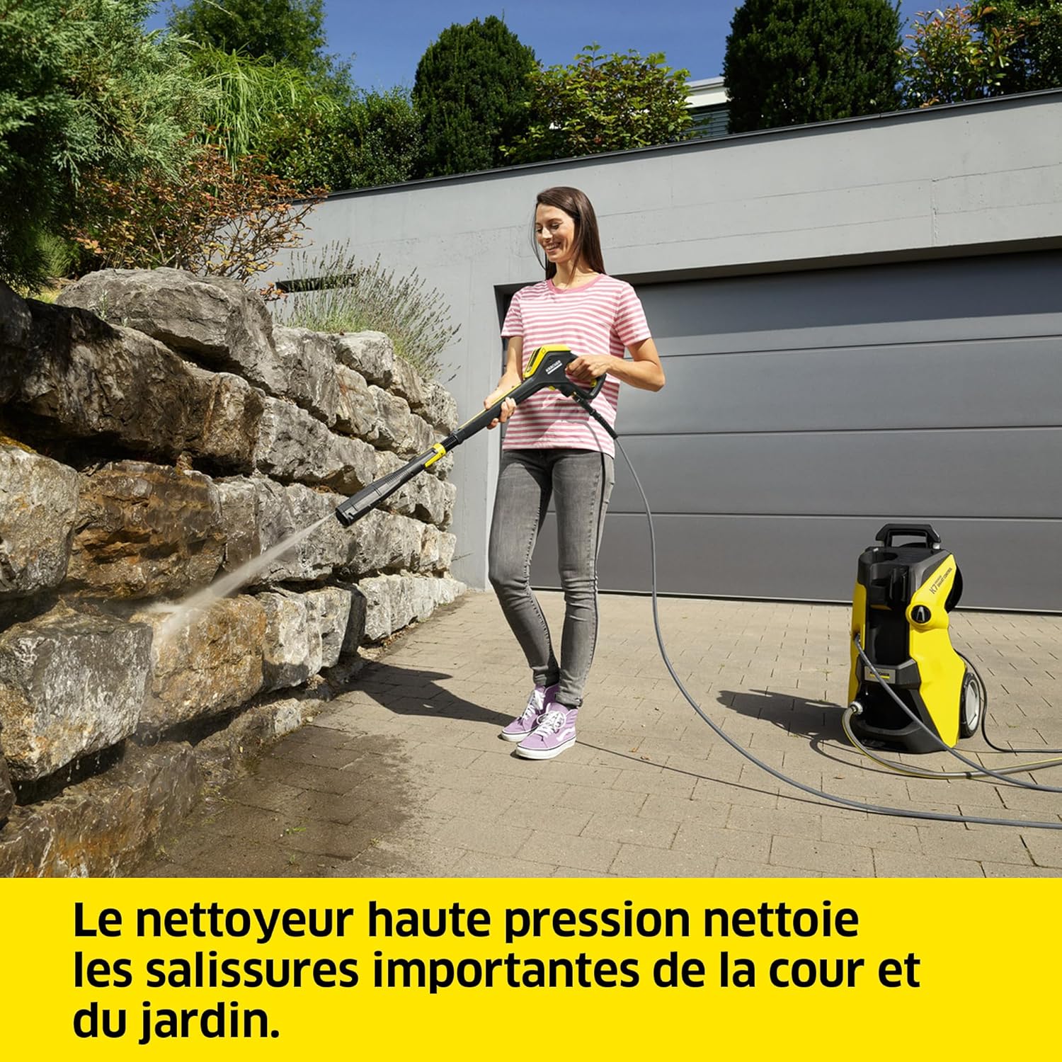 jardinite - K 7 Premium Smart Control - 17,7 kg - 180 bar, 600 l/h, lance multi-jets, Rotabuse