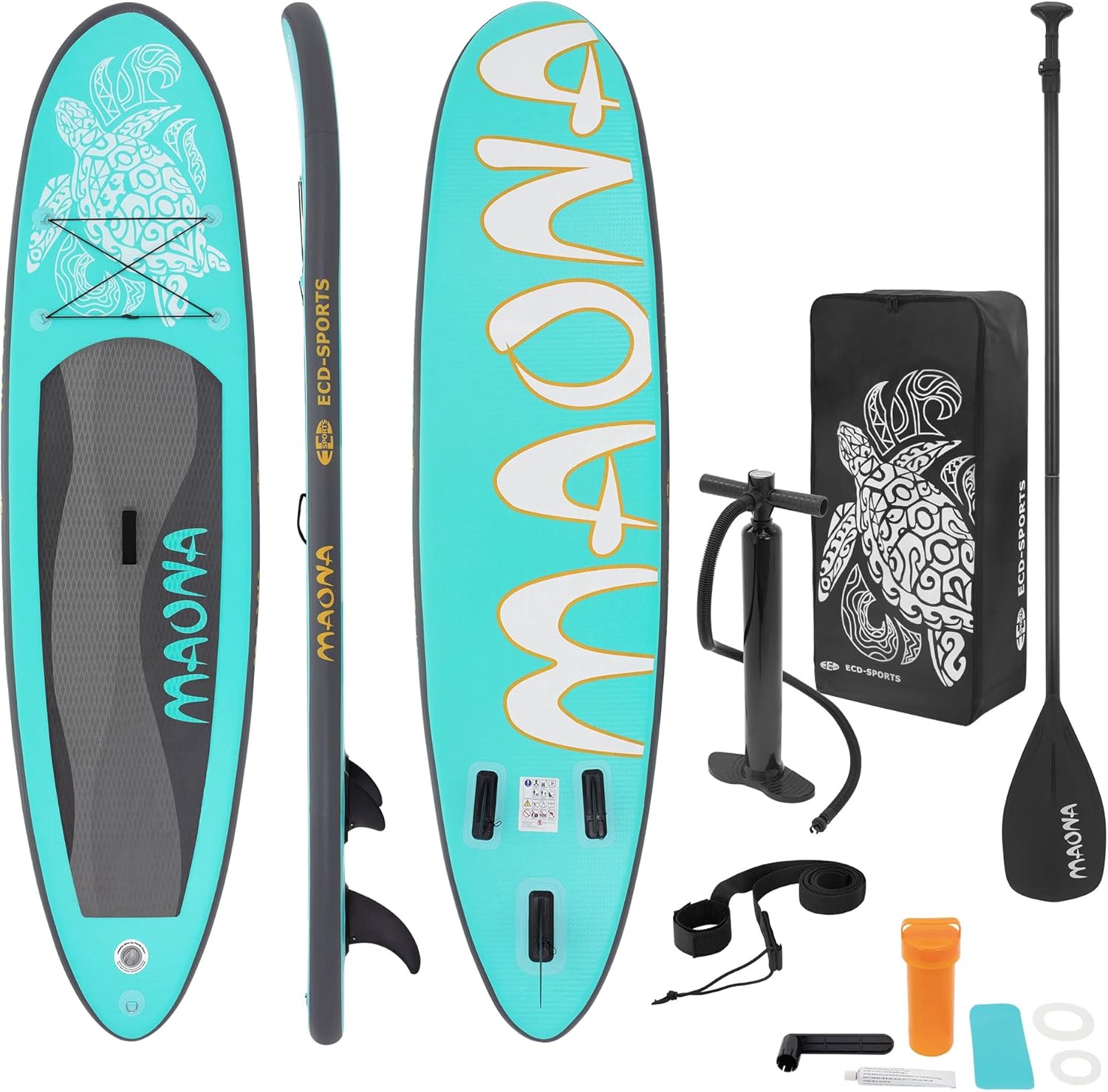 jardinite - Stand Up Paddle Gonflable - 305/308/320/380 cm - PVC 120/150 kg 10/15 cm