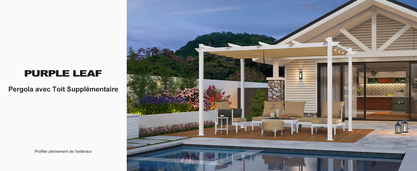 Pergola Jardin Extérieur Imperméable