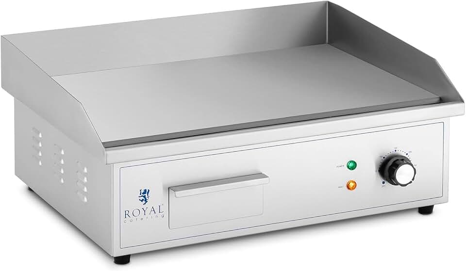 jardinite - plancha électrique pro 530x350 mm 3000W RCPG42-S