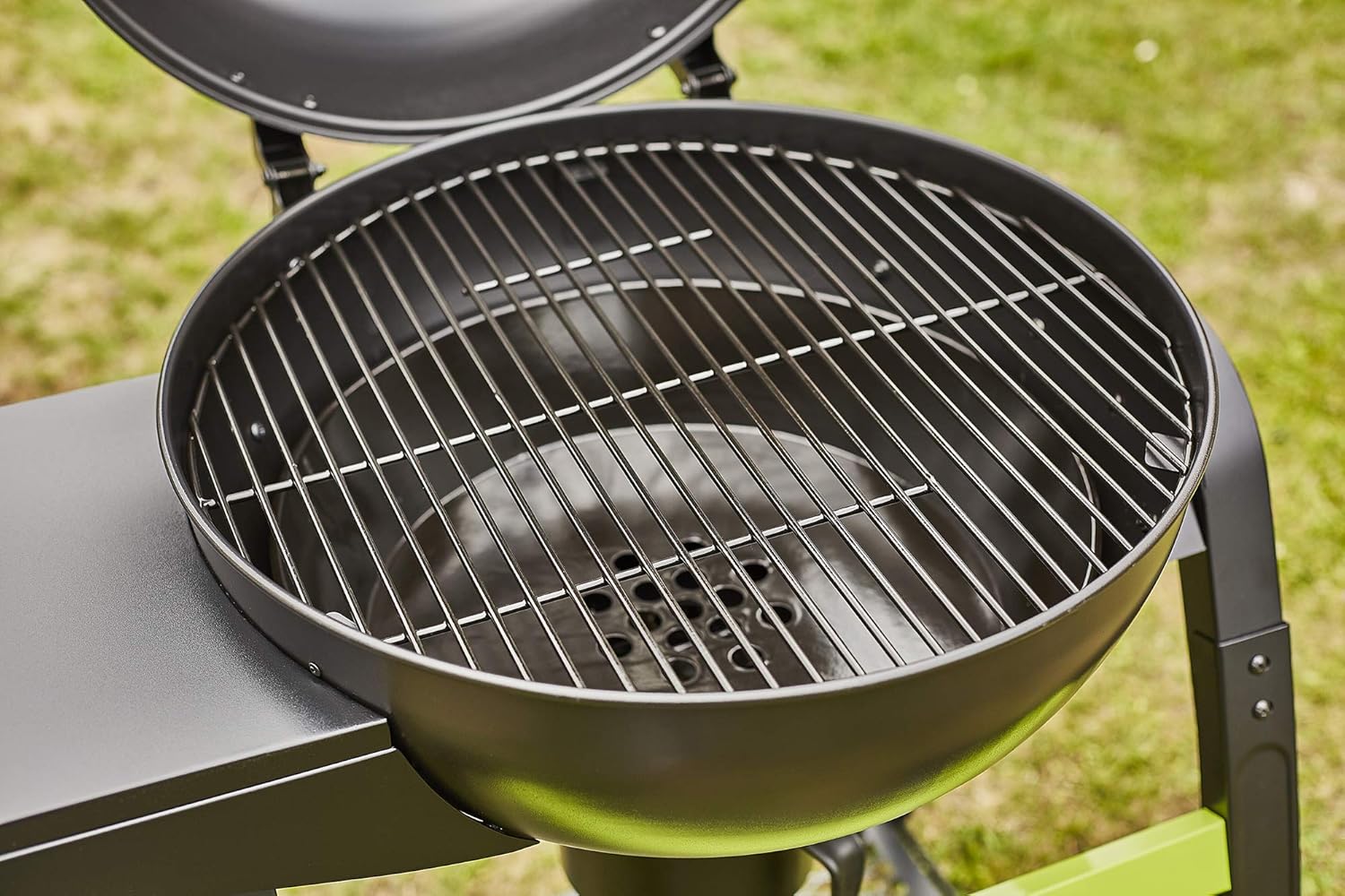jardinite - Tonino 60 - barbecue charbon avec capot, wheels, thermomètre