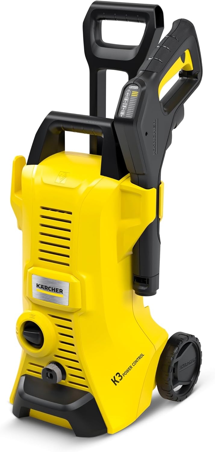 jardinite - K 3 Power Control - nettoyage haute pression - app intelligente - jaune/noir
