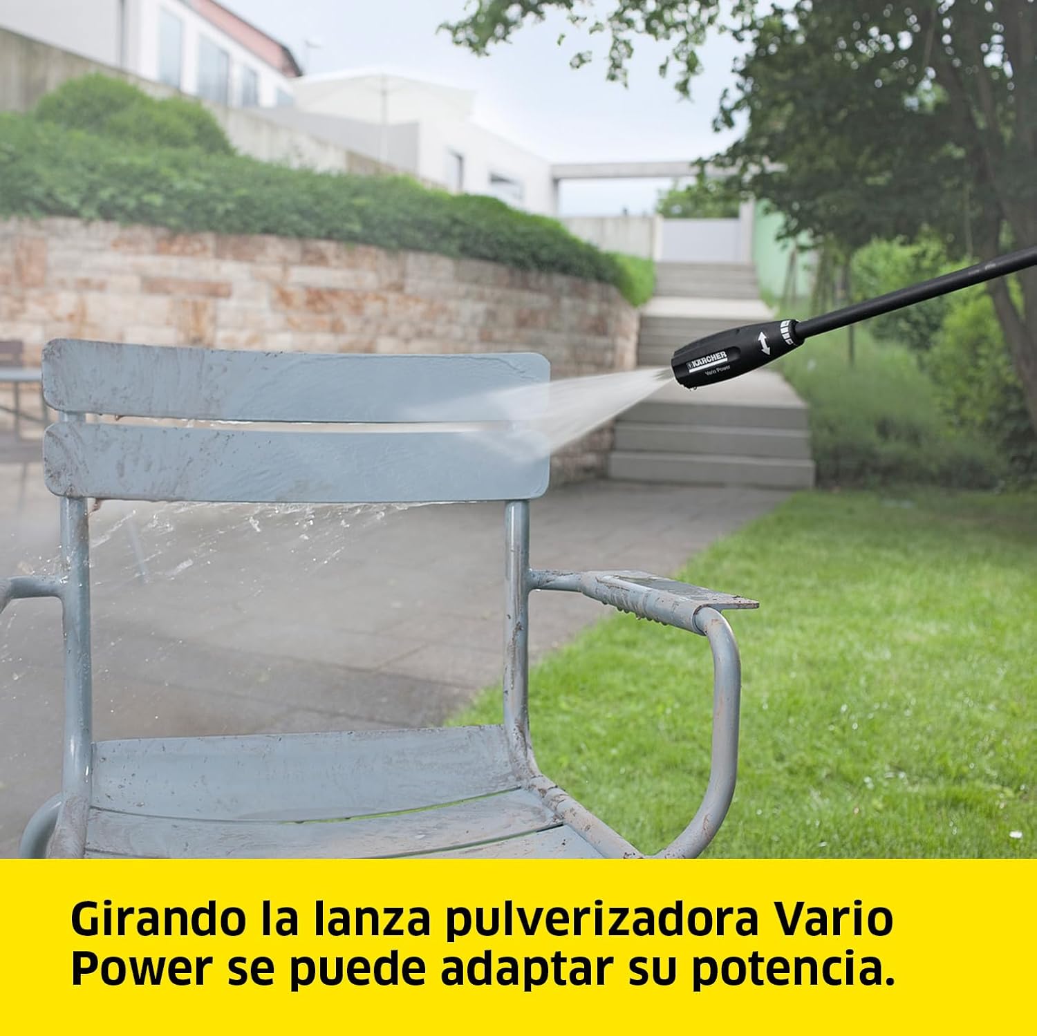 jardinite - K 3 - 25 m²/h, 120 bars, débit 380 l/h - pistolet & accessoires