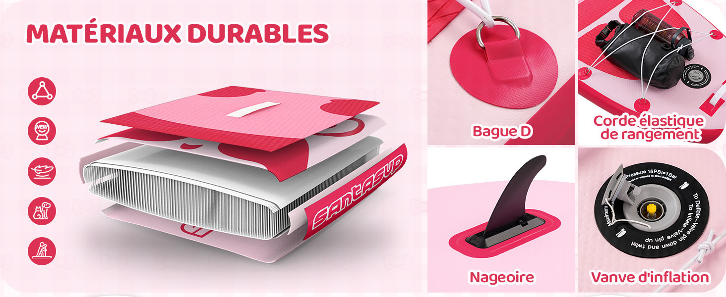 Planches de stand up paddle gonflables