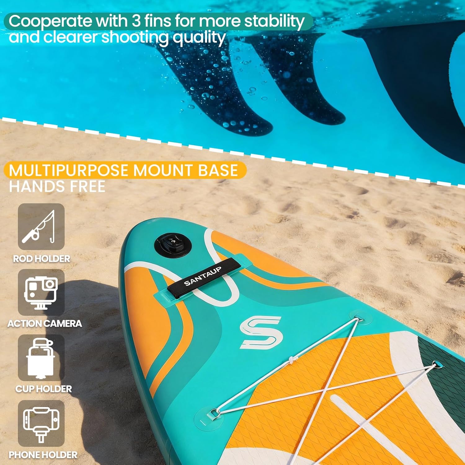 Tableau Gonflable Stand Up Paddle - 10'6