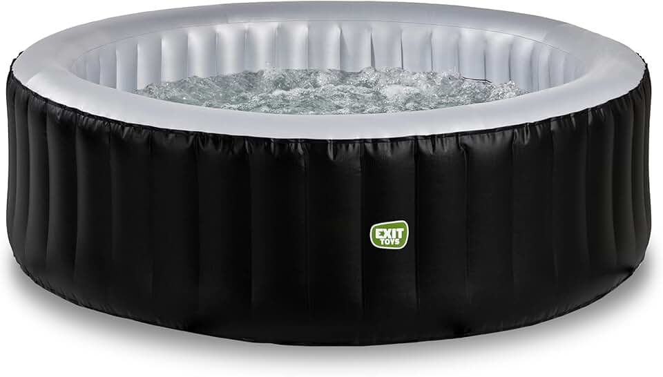 jardinite - Silver Classic Spa - 204x65cm - 4 places, chauffage, 140 jets d'air, filtration