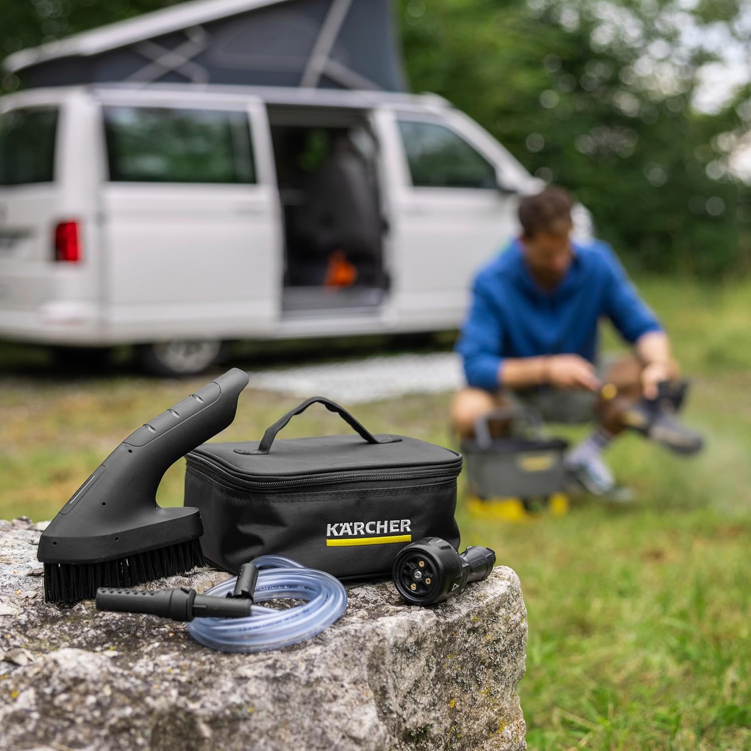 jardinite - OC 4 Adventure - 27x23x39 cm - nettoyeur extérieur mobile, 8L, batterie lithium-ion