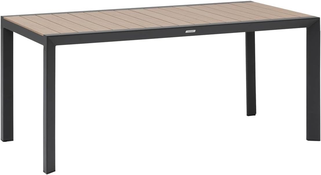 jardinite - Evasion 6 places - Effet bois honey, graphite - Aluminium