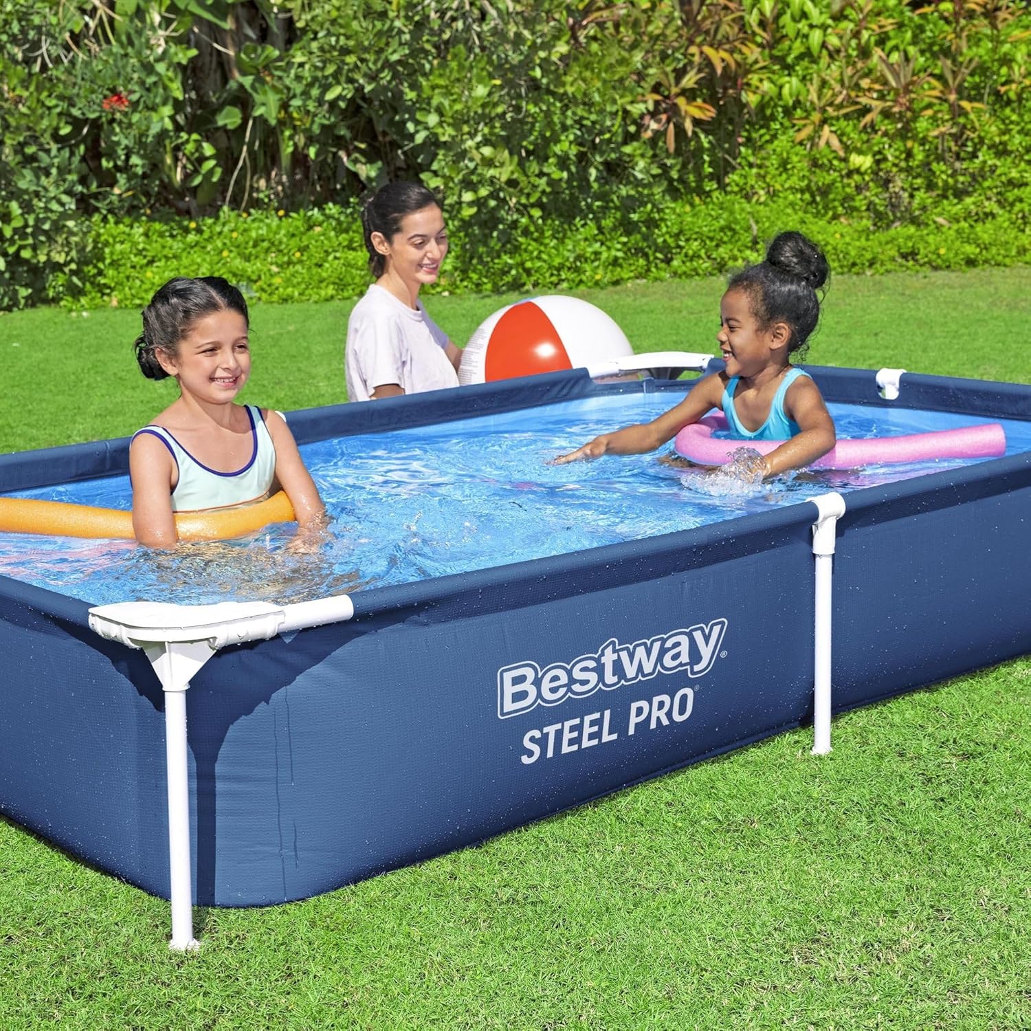 Piscine - modèle classique - 2,21m x 1,50m x 43cm - grande capacité 7'3