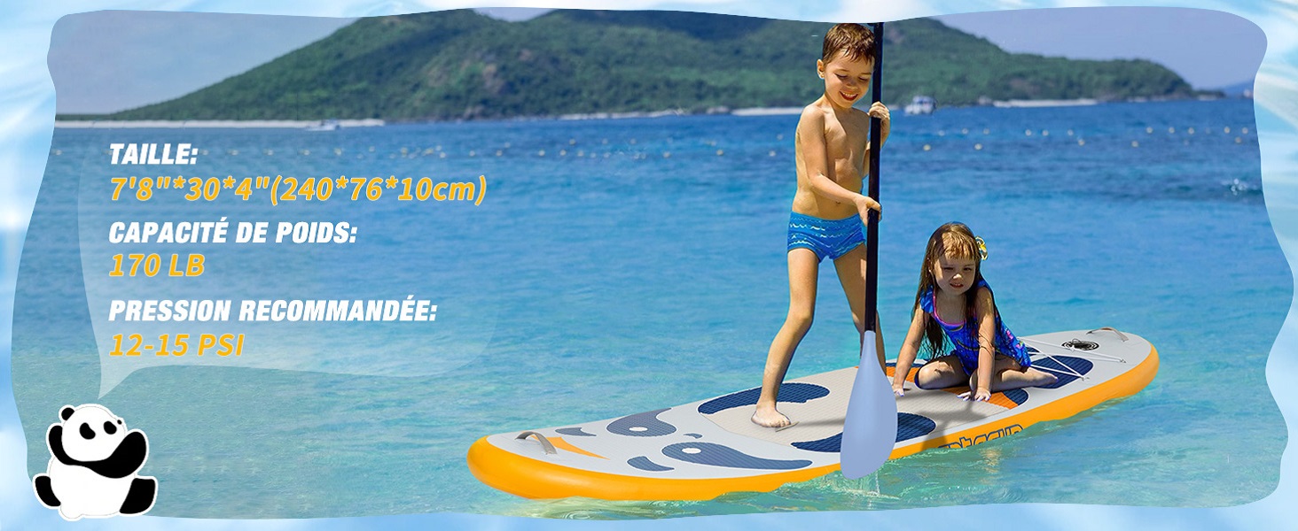 Planches de stand up paddle gonflables 