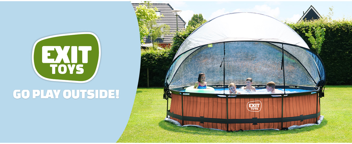 jardinite piscine jardin auvent rond universel