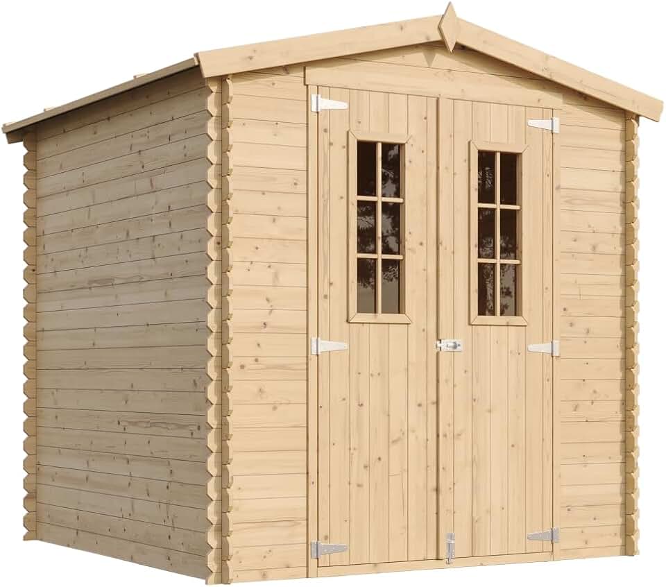 Abri jardin bois traité 3.53 m2,