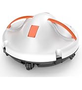 Robot aspirateur de Piscine, Robot Nettoyeur de Piscine avec Moteurs à Double entraînement